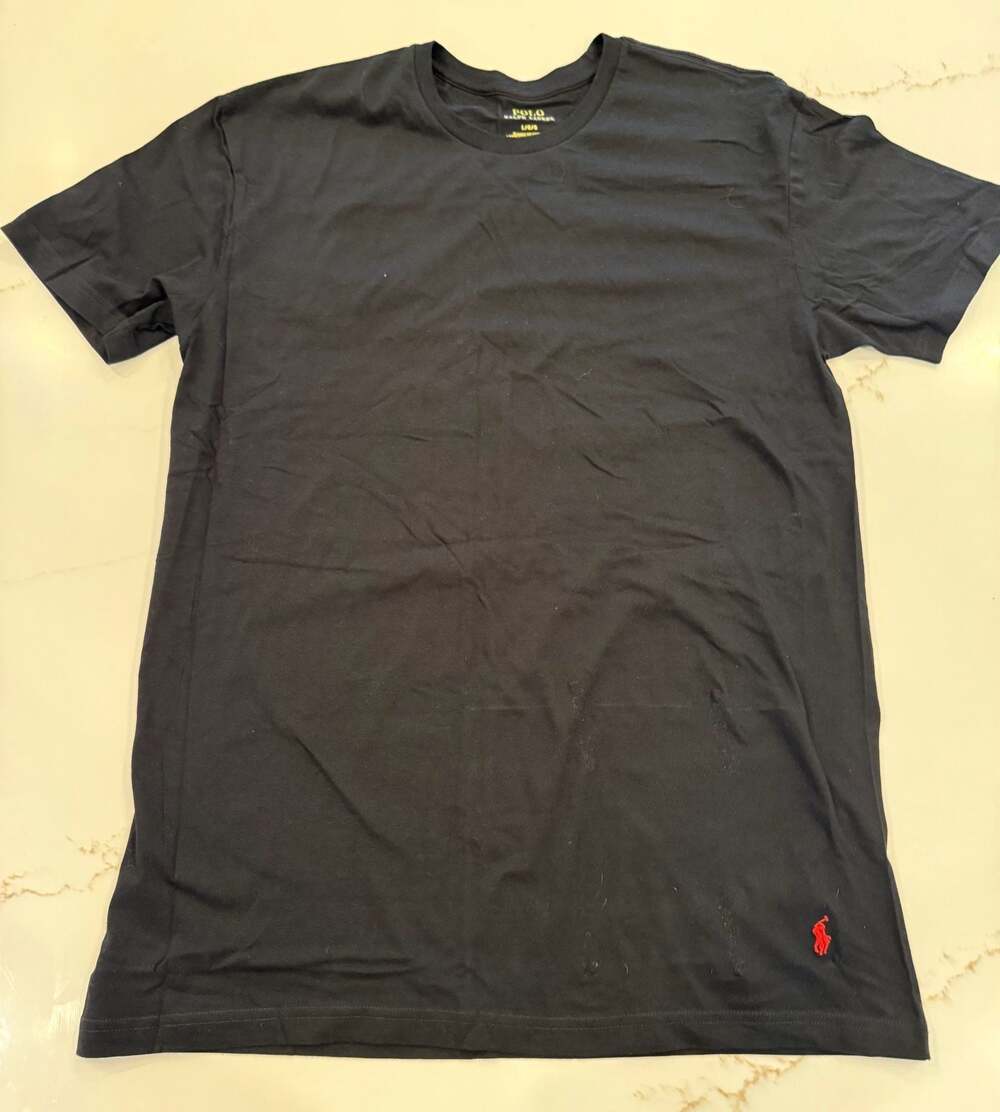 Polo Ralph Lauren Classic Fit Black Crewneck T-Shirt